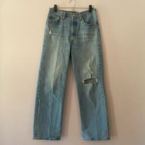 Levi's Premium Women's size 30 Ribcage Straight Button Fly Straight Leg Jeans